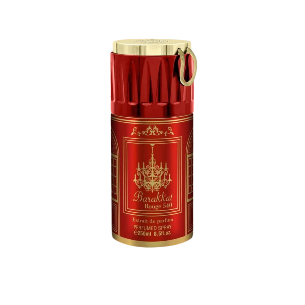 Perfumed Spray 250ml - Barakkat Rouge 540 Extrait - Fragrance World