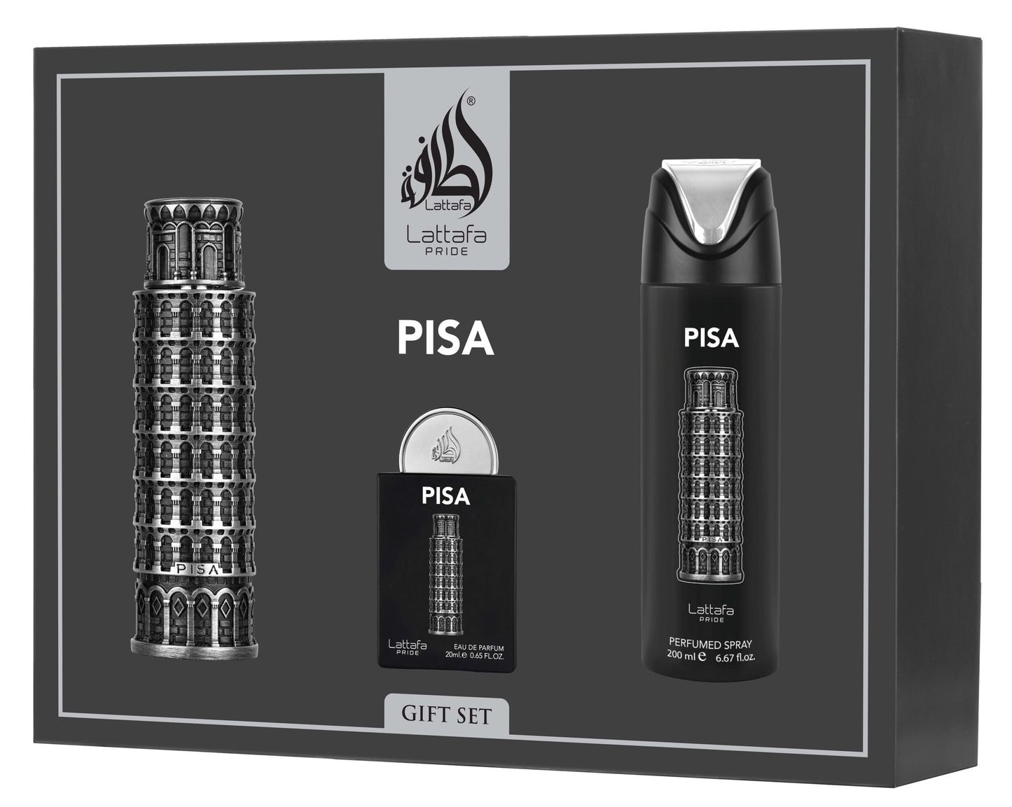 Lattafa Pride - Pisa Gift Set - 3pc