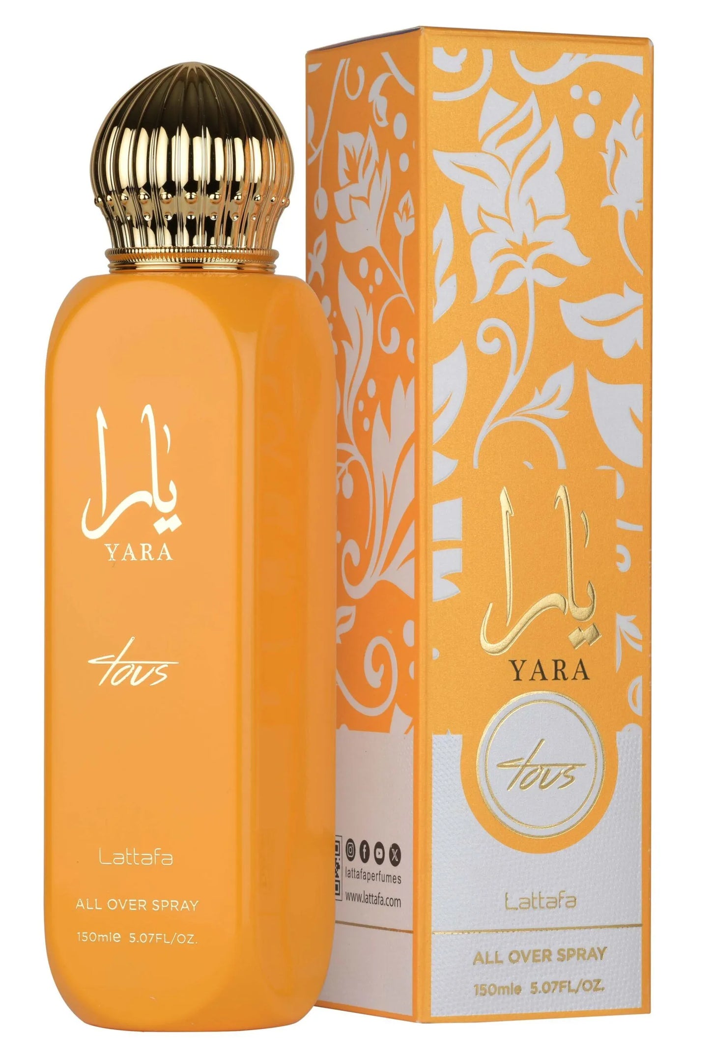 All Over Spray 150ml - Yara Tous - Lattafa