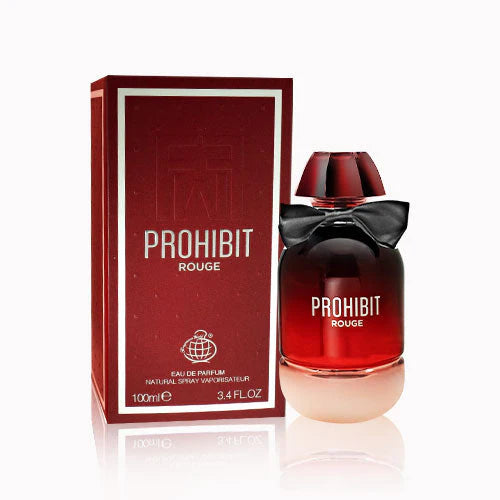 Prohibit Rouge - 100ml - Fragrance World
