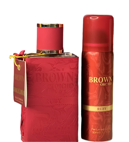 Brown Orchid Ruby - 80ml - Fragrance World