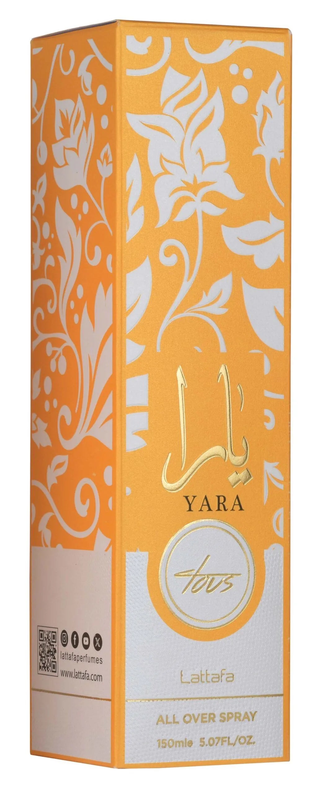 All Over Spray 150ml - Yara Tous - Lattafa