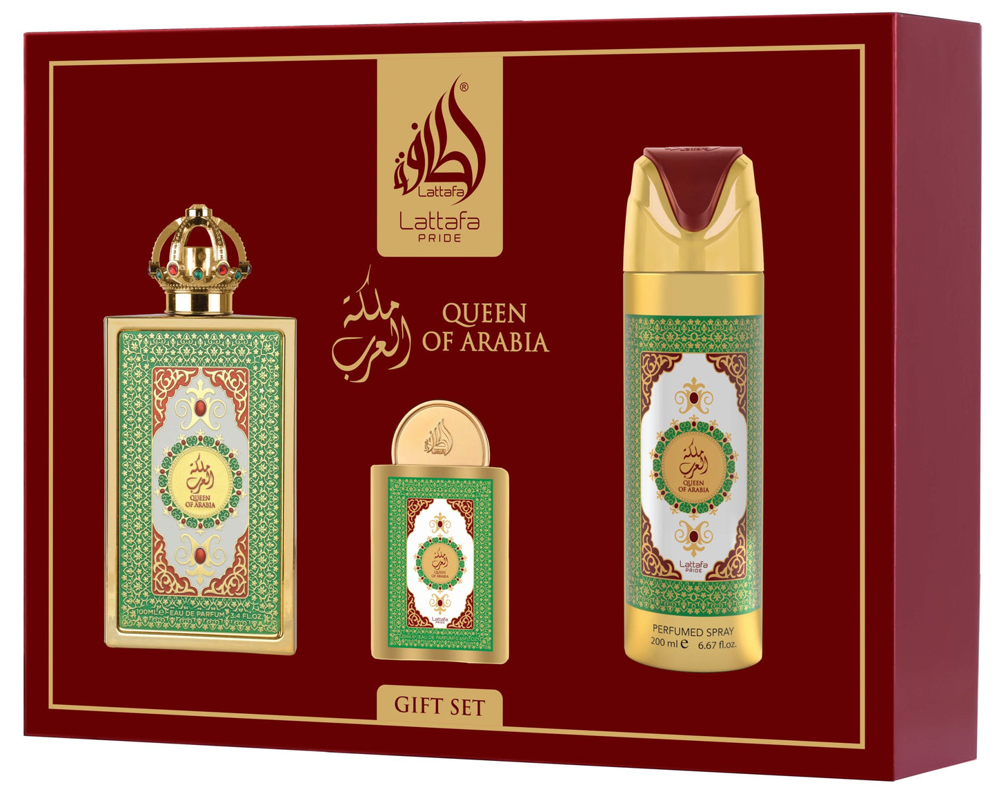 Lattafa Pride - Queen Of Arabia Gift Set - 3pc