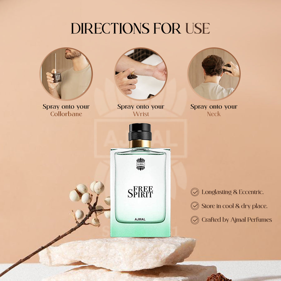 Ajmal - Free Spirit - 100ml