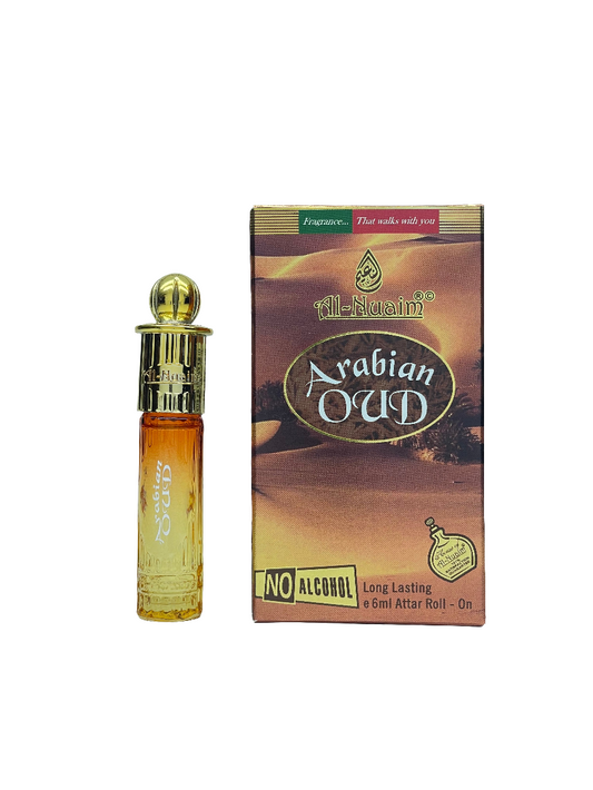Al Nuaim Arabian Oud Roll On Perfume Oil 6ml 