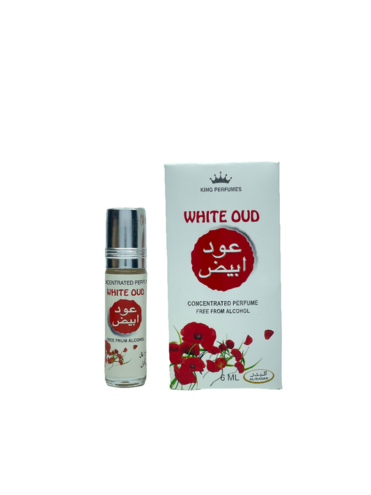 King Perfumes White Oud Roll On Perfume Oil 6ml 