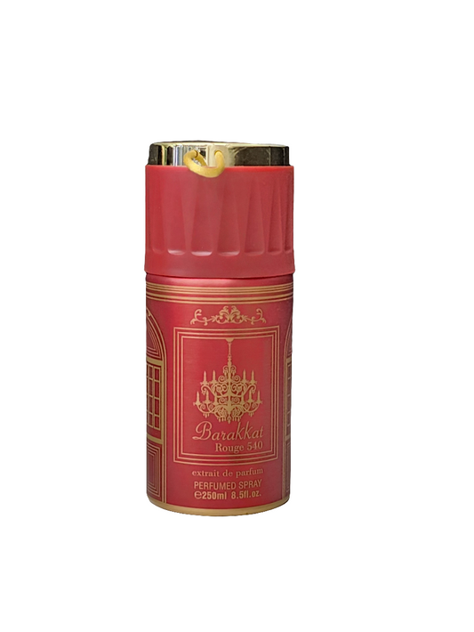 Perfumed Spray 250ml - Barakkat Rouge 540 Extrait - Fragrance World