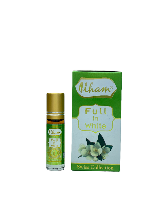 Ilham Full In White Roll On Perfume Oil 6ml 