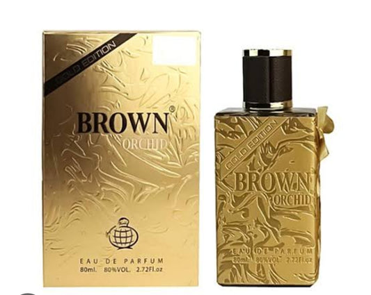 Brown Orchid Gold Edition - 80ml - Fragrance World