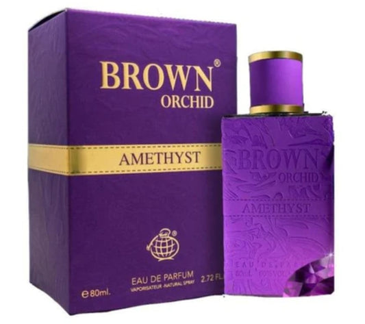 Brown Orchid Amethyst - 80ml - Fragrance World